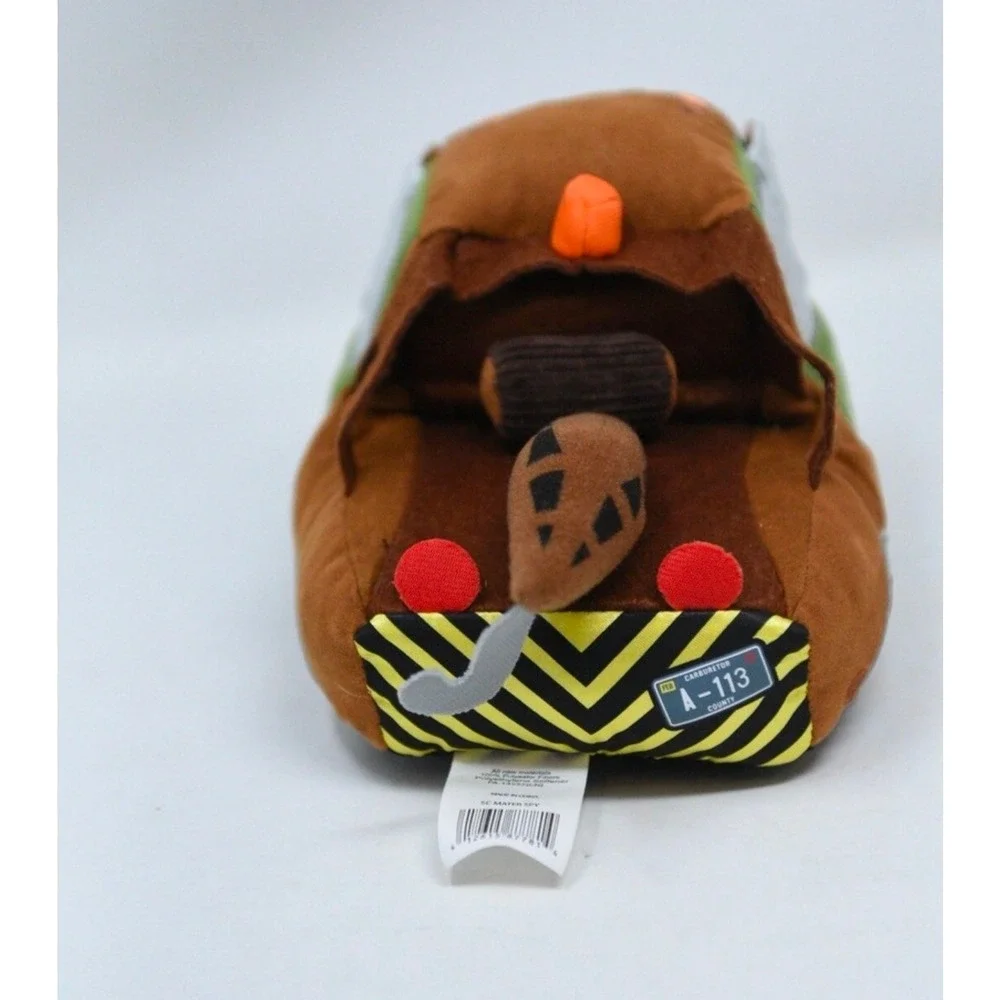 Disney Pixar Cars Tow Mater Plush Brown Tow Truck Radiator Springs A-113 12 Inch